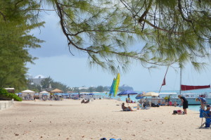 Great beach for kids and families in Grand Cayman