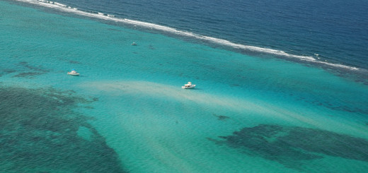 Aerial views of Grand Cayman