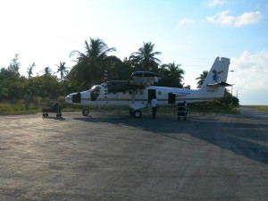 Cayman Airways flight to Little Cayman