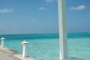 Pier at Rum Point in Grand Cayman